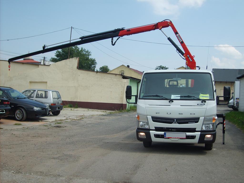 dźwig befard XF1500B na Mitsubishi Fuso